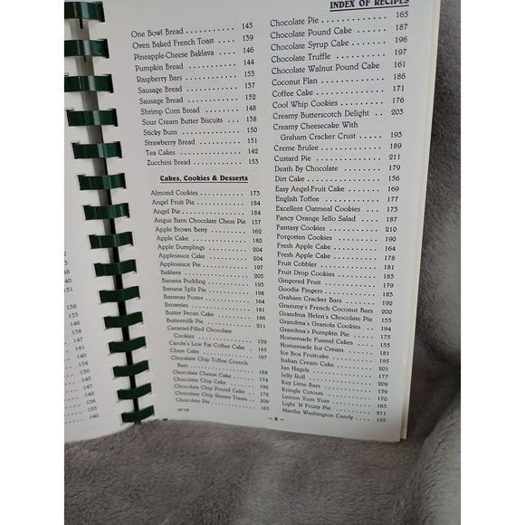 High Point Friends School and Meeting Cookbook High Point NC 2006 Local Recipes - Picture 11 of 16